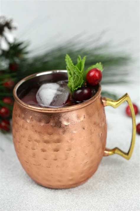 Holiday Mule Cocktail - It Is a Keeper