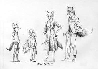 Living Lines Library: Fantastic Mr. Fox (2009) - Concept Art