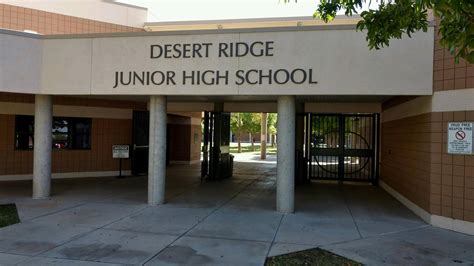 Desert Ridge Junior High School East Madero Avenue Mesa Az - School Walls