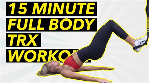 15 Minute TRX FULL BODY WORKOUT for Beginners | 3-3-3 TRX Workout - YouTube