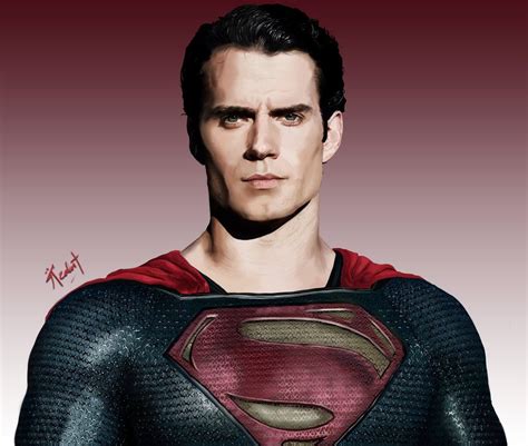 Henry Cavill - Man of Steel Painting by ahmadaki | Henry cavill, Man of steel, Man