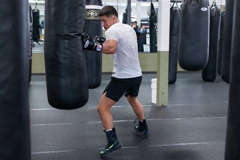 Photos: Dmitry Bivol Grinds Hard For Canelo Alvarez Title Defense ...