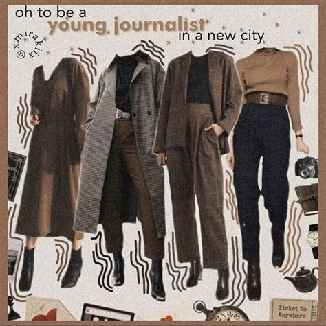 Young journalist in 2022 | Retro outfits, Aesthetic clothes, Mood clothes