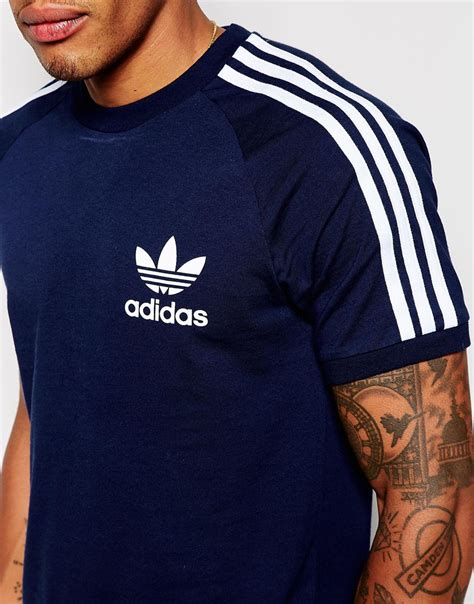 Lyst - Adidas Originals California T-shirt Ab7604 in Blue for Men