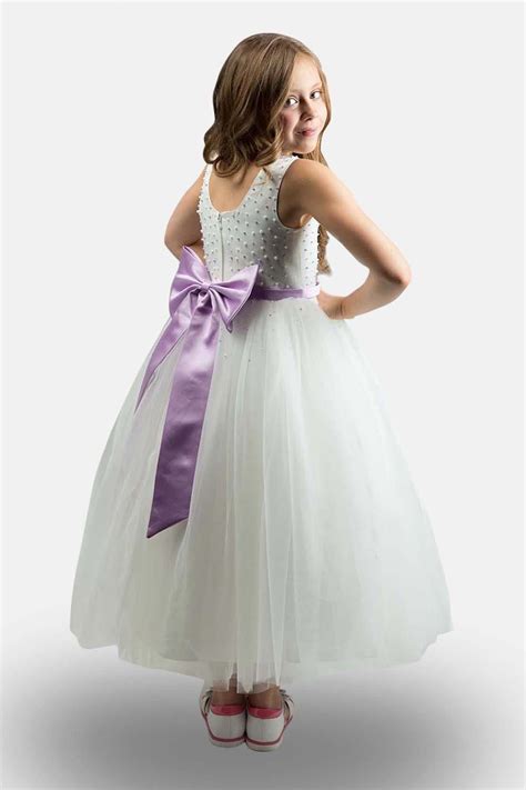 Lilac Lavender Dress for Flower Girl #lilac #lavender #purple #wedding #weddingideas ...