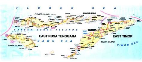 AST NUSA TENGGARA MAP