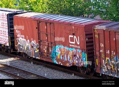 Graffiti on railroad car hi-res stock photography and images - Alamy