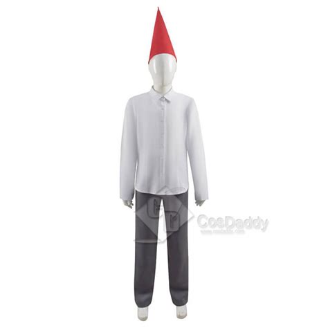 Over the Garden Wall Wirt Mantle Cape Cosplay Costumes With Hat Kids Adults