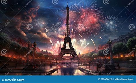 Monumental New Year: Spectacular Fireworks Illuminate Iconic Eiffel ...