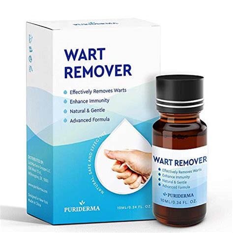 Maximum Strength Wart Removal Treatment by Puriderma - Pain-Free, Permanent Solution to Common ...