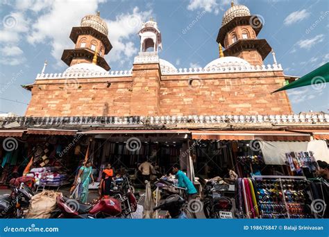 Moti Masjid in Bhopal editorial photography. Image of monument - 198675847