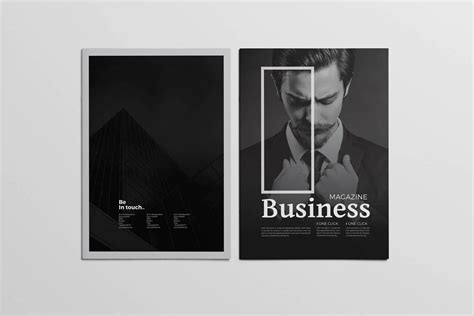 Business Magazine Template #109769 - TemplateMonster