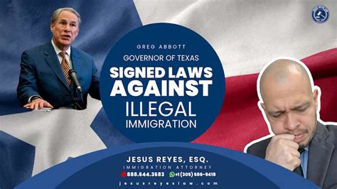 Texas Bolsters Its Immigration Legislation: An In-Depth Analysis of the New Laws Signed by ...