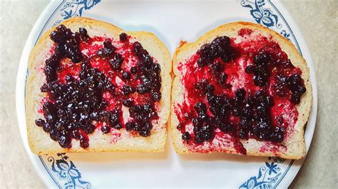Blueberry jam sandwich | Sandwich Tribunal