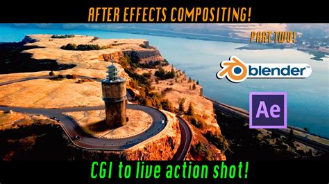 Blender tracking tutorial: Part Two: Compositing passes in After Effects - YouTube
