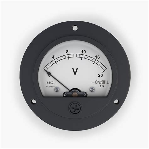 analog dc voltmeter 3ds