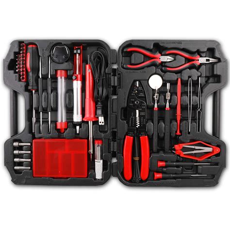 Hi-Spec 60 Piece Electronics Electrical Engineer Tool Kit with 30W ...