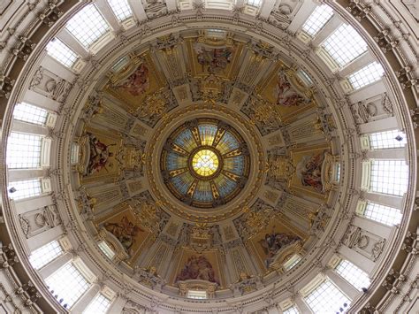 Interior Of Dome Of Berlin Cathedral Photograph by Panoramic Images ...