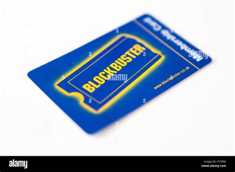 Blockbuster member card Cut Out Stock Images & Pictures - Alamy