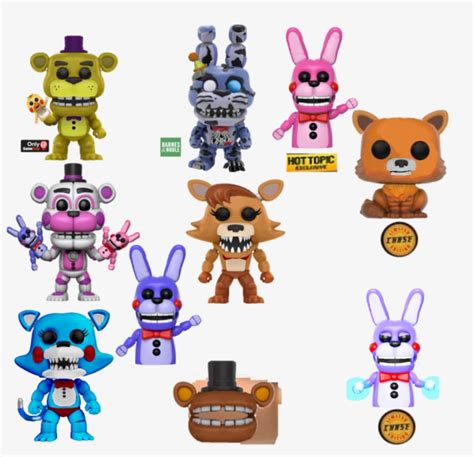 Fnaf Amino Funko Pops Wave 1 By Mouse900 - Funko Fnaf Plushies Wave 1 Transparent PNG - 893x820 ...