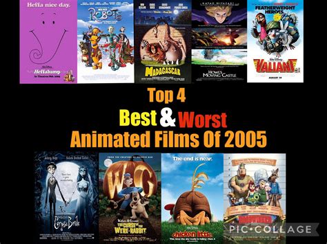 Top 4 BestAWorst Animated Films Of 2005 by Darcy2004 on DeviantArt