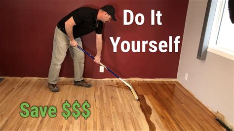 How To Sand & Refinish Hardwood Floors - YouTube
