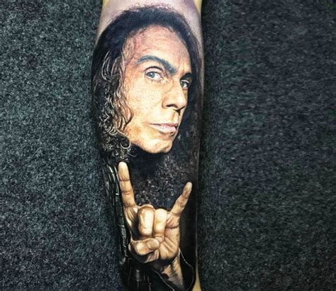 Ronnie James Dio tattoo by Steve Butcher | Photo 18388