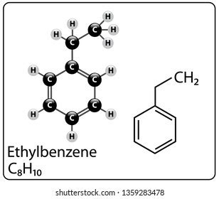 20 Ethylbenzene chemical structure Images, Stock Photos & Vectors ...