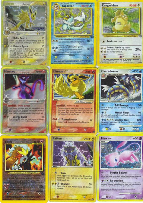 Rare pokemon cards pt 1 by Cyrilcynder on DeviantArt