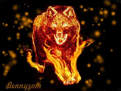 Blue Flame Wolf Live Wallpaper - WallpaperSafari