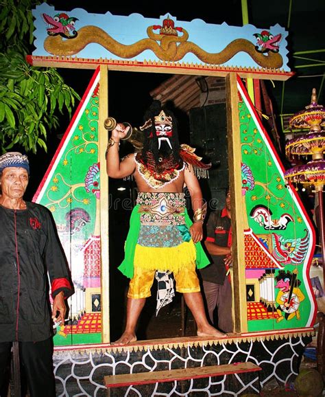 Traditional Javanese Dance Performance Jaran Kepang Dance or Jaran Eblek from Indonesia ...