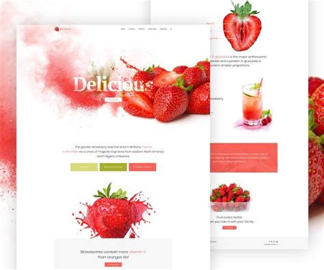 Single Product Website Template Free PSD – Download PSD