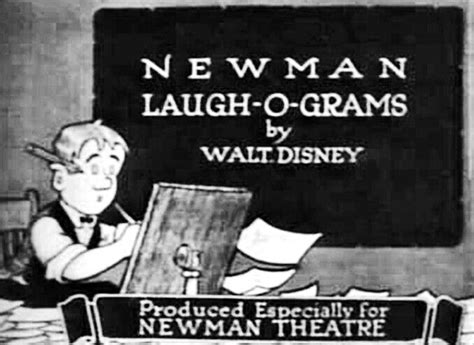 Walt begins work at his own cartoon studio, Laugh-O-Gram Studio, on feb. 2 1922 Disney Art ...