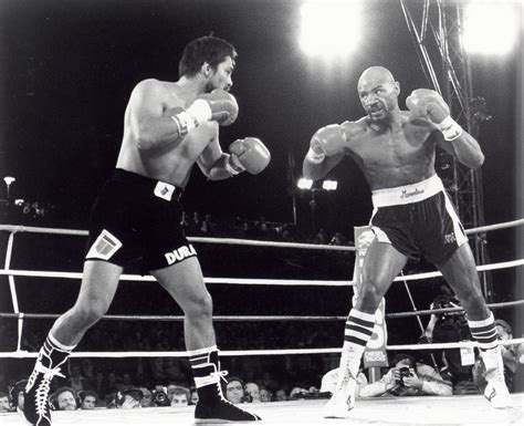 Duran vs. Hagler | Boxing images, Fighting sports, Marvelous marvin hagler