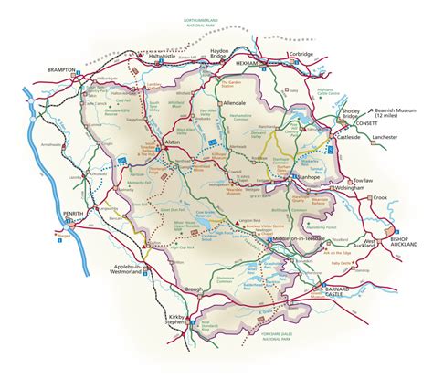 Where is the North Pennines? - North Pennines AONB