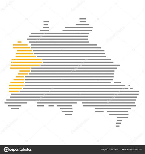 Spandau - Map of Berlin with orange district Stock Photo by ©keport ...