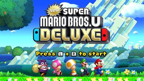 New Super Mario Bros U Deluxe - Full Game Walkthrough - YouTube