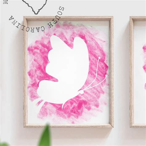 Butterfly Watercolor Prints Butterfly Baby Shower Gift Three - Etsy