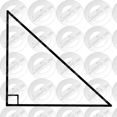 Right Triangle Picture for Classroom / Therapy Use - Great Right ...