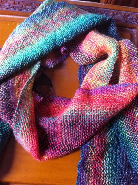 Noro scarf | Weavolution | Noro yarn, Knitting yarn, Rigid heddle weaving