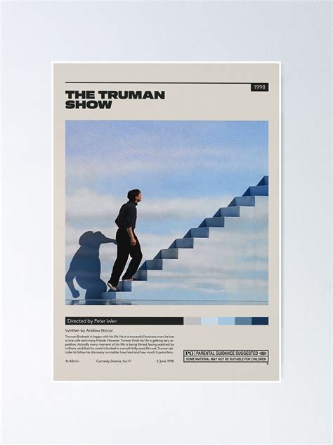 "The Truman Show" Poster for Sale by Effiengpck | Redbubble