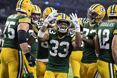 Aaron Jones' Fantasy Outlook After Packers Record 4 TDs vs HD wallpaper ...