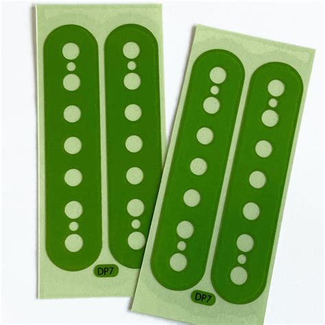 Pickup Stickers for 7 String Guitar Humbuckers – Inlay Stickers Jockomo