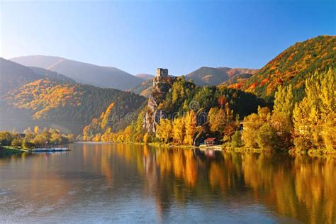 Autumn in Slovakia stock image. Image of october, colored - 76623057