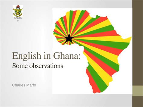 (PDF) English in Ghana