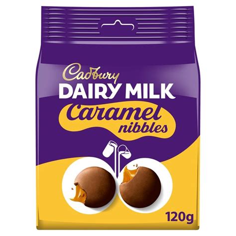 Cadbury Dairy Milk Caramel Nibbles Chocolate Bag | Ocado