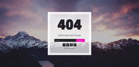 20 Best Free 404 Error Page Templates 2024 - Colorlib