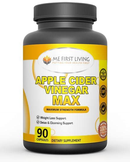 Buy Apple Cider Vinegar Capsules - Me First Living