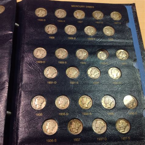 1916-1945 Mercury Dime Collection Set - For Sale, Buy Now Online - Item ...