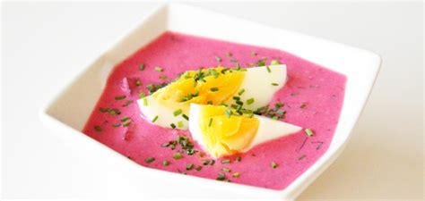 Polish Cold Beetroot Soup · Cooking the world